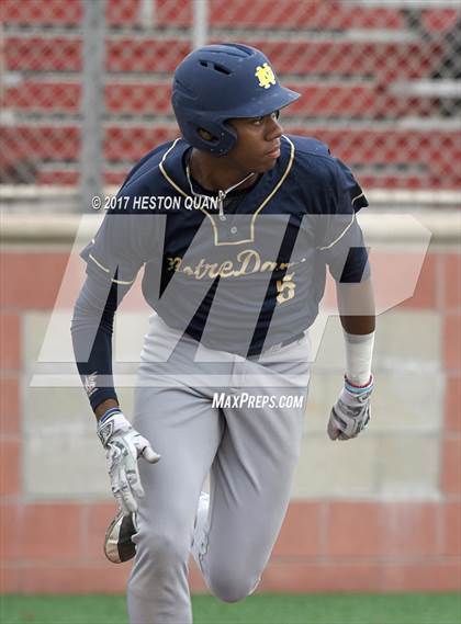 Thumbnail 1 in Aliso Niguel vs. Notre Dame (SO) (Boras Classic South) photogallery.