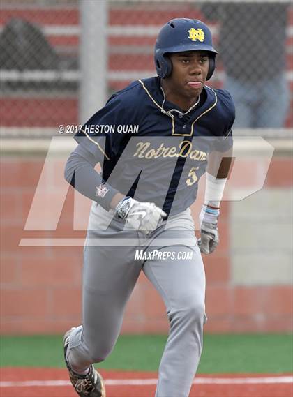 Thumbnail 1 in Aliso Niguel vs. Notre Dame (SO) (Boras Classic South) photogallery.