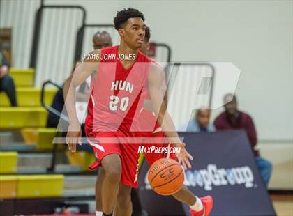 Thumbnail 3 in Hun @ Union Catholic (Hoop Group NJ Tip Off Classic) photogallery.