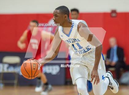 Thumbnail 1 in Hun @ Union Catholic (Hoop Group NJ Tip Off Classic) photogallery.
