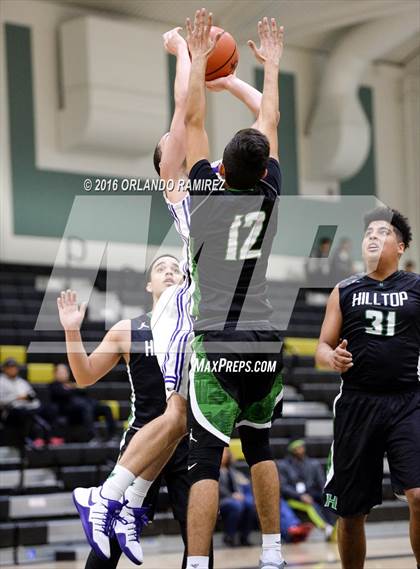 Thumbnail 3 in Hilltop vs Santana (Grossmont Winter Tournament) photogallery.