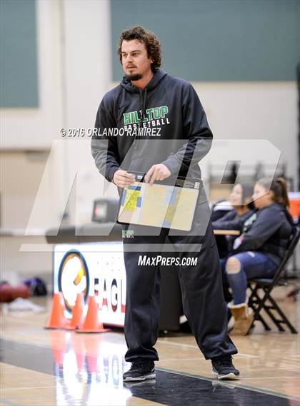 Thumbnail 3 in Hilltop vs Santana (Grossmont Winter Tournament) photogallery.