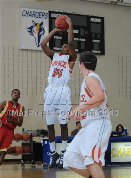 Thumbnail 2 in Neuse Christian Academy vs. Grace Christian photogallery.