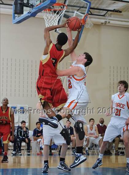 Thumbnail 3 in Neuse Christian Academy vs. Grace Christian photogallery.