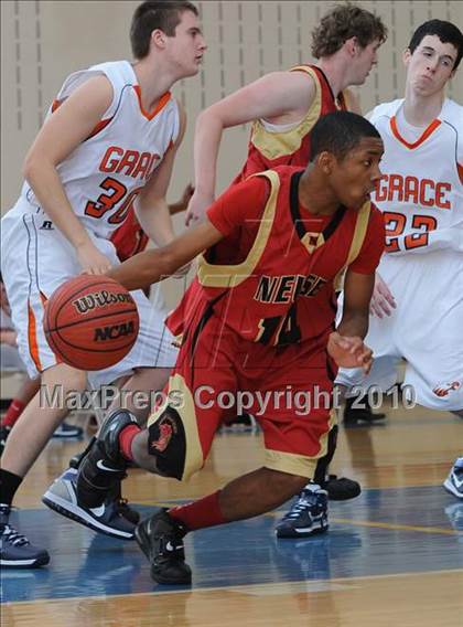 Thumbnail 3 in Neuse Christian Academy vs. Grace Christian photogallery.