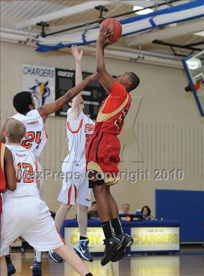 Thumbnail 1 in Neuse Christian Academy vs. Grace Christian photogallery.