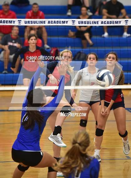 Thumbnail 1 in Teurlings Catholic vs St. Scholastica (Catholic League Tournament) photogallery.