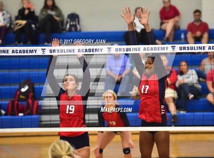 Thumbnail 3 in Teurlings Catholic vs St. Scholastica (Catholic League Tournament) photogallery.