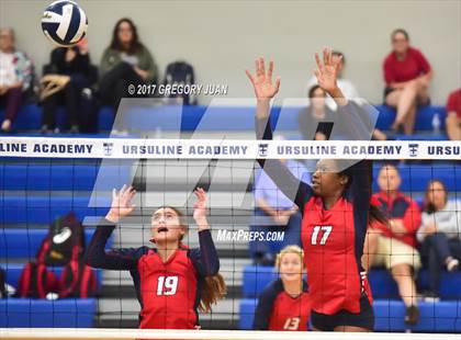 Thumbnail 1 in Teurlings Catholic vs St. Scholastica (Catholic League Tournament) photogallery.