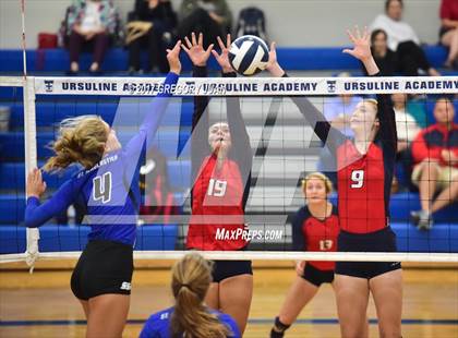 Thumbnail 1 in Teurlings Catholic vs St. Scholastica (Catholic League Tournament) photogallery.