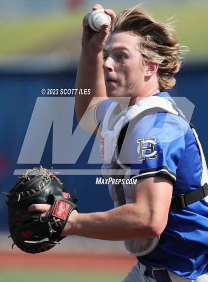 Thumbnail 3 in Harrison Central vs Wheelersburg (OHSAA D3 Regional Final) photogallery.