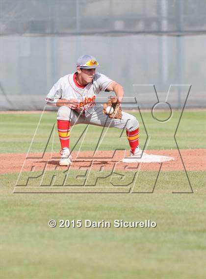 Thumbnail 3 in Seton Catholic vs. Perry photogallery.