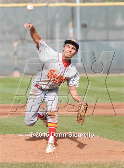 Thumbnail 1 in Seton Catholic vs. Perry photogallery.
