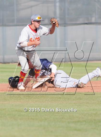 Thumbnail 3 in Seton Catholic vs. Perry photogallery.