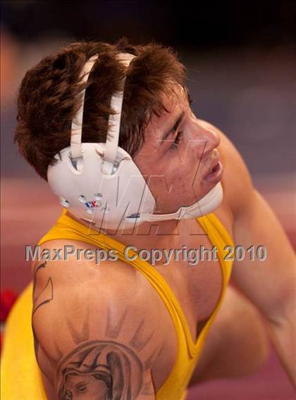 Thumbnail 2 in CIF State Wrestling Championships (Day 2 - Medal Round) photogallery.