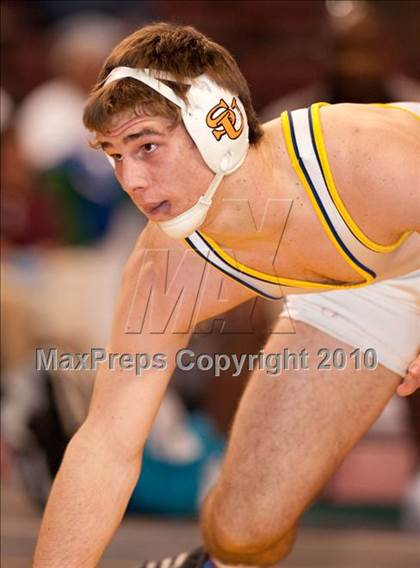 Thumbnail 2 in CIF State Wrestling Championships (Day 2 - Medal Round) photogallery.