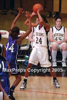 Thumbnail 1 in Diamond Ranch vs Notre Dame (Ayala Christams Tourney) photogallery.