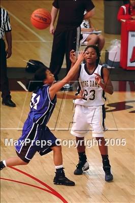 Thumbnail 2 in Diamond Ranch vs Notre Dame (Ayala Christams Tourney) photogallery.