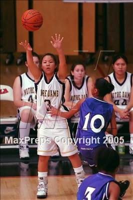 Thumbnail 3 in Diamond Ranch vs Notre Dame (Ayala Christams Tourney) photogallery.