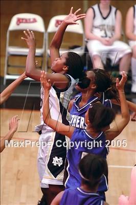 Thumbnail 1 in Diamond Ranch vs Notre Dame (Ayala Christams Tourney) photogallery.