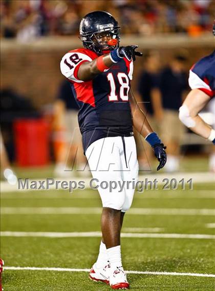 Thumbnail 1 in Cedar Hill vs. Allen (Tom Landry Classic) photogallery.