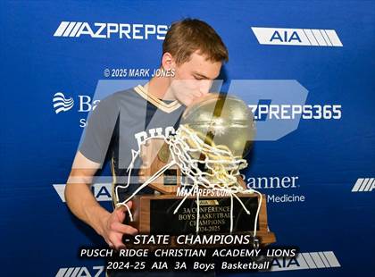 Thumbnail 2 in  Palo Verde vs. Pusch Ridge Christian Academy (AIA 3A Final - Awards) photogallery.