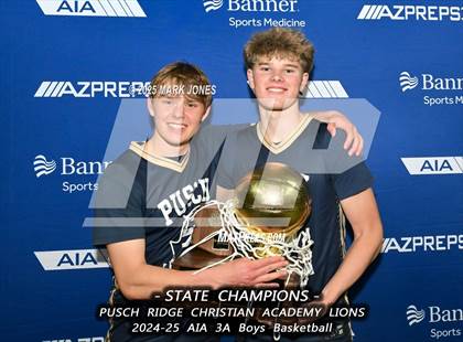 Thumbnail 1 in  Palo Verde vs. Pusch Ridge Christian Academy (AIA 3A Final - Awards) photogallery.