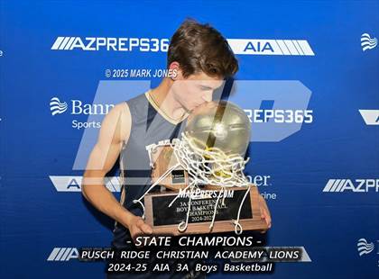 Thumbnail 1 in  Palo Verde vs. Pusch Ridge Christian Academy (AIA 3A Final - Awards) photogallery.