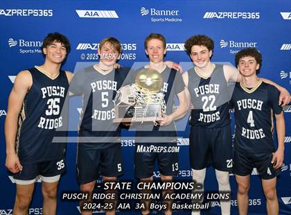 Thumbnail 1 in  Palo Verde vs. Pusch Ridge Christian Academy (AIA 3A Final - Awards) photogallery.