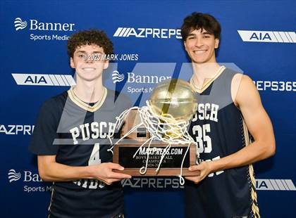 Thumbnail 2 in  Palo Verde vs. Pusch Ridge Christian Academy (AIA 3A Final - Awards) photogallery.