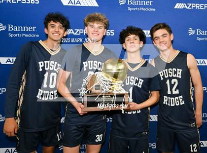 Thumbnail 2 in  Palo Verde vs. Pusch Ridge Christian Academy (AIA 3A Final - Awards) photogallery.