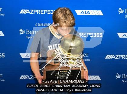 Thumbnail 3 in  Palo Verde vs. Pusch Ridge Christian Academy (AIA 3A Final - Awards) photogallery.