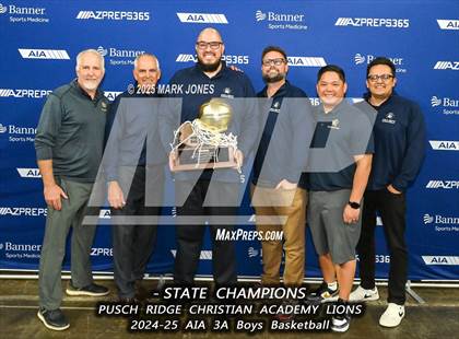 Thumbnail 2 in  Palo Verde vs. Pusch Ridge Christian Academy (AIA 3A Final - Awards) photogallery.