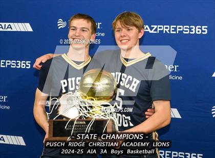 Thumbnail 3 in  Palo Verde vs. Pusch Ridge Christian Academy (AIA 3A Final - Awards) photogallery.