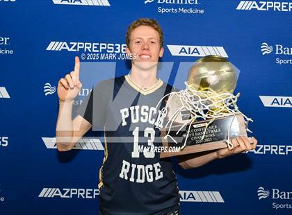 Thumbnail 3 in  Palo Verde vs. Pusch Ridge Christian Academy (AIA 3A Final - Awards) photogallery.