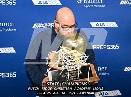Thumbnail 1 in  Palo Verde vs. Pusch Ridge Christian Academy (AIA 3A Final - Awards) photogallery.