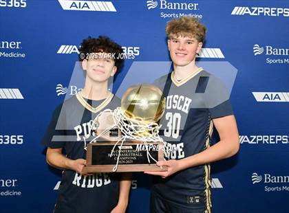 Thumbnail 2 in  Palo Verde vs. Pusch Ridge Christian Academy (AIA 3A Final - Awards) photogallery.