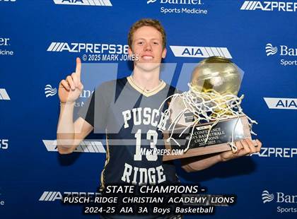 Thumbnail 1 in  Palo Verde vs. Pusch Ridge Christian Academy (AIA 3A Final - Awards) photogallery.