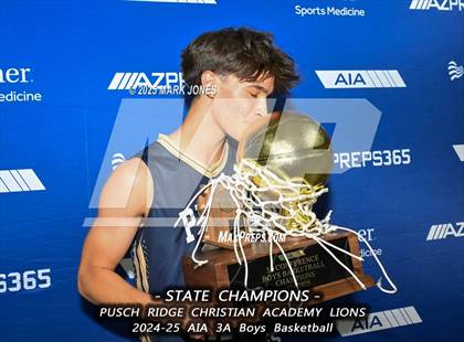 Thumbnail 3 in  Palo Verde vs. Pusch Ridge Christian Academy (AIA 3A Final - Awards) photogallery.