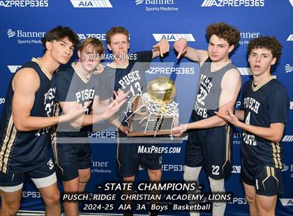 Thumbnail 2 in  Palo Verde vs. Pusch Ridge Christian Academy (AIA 3A Final - Awards) photogallery.