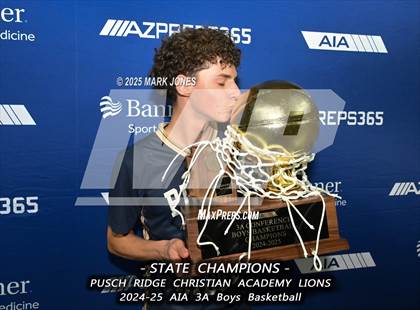Thumbnail 3 in  Palo Verde vs. Pusch Ridge Christian Academy (AIA 3A Final - Awards) photogallery.