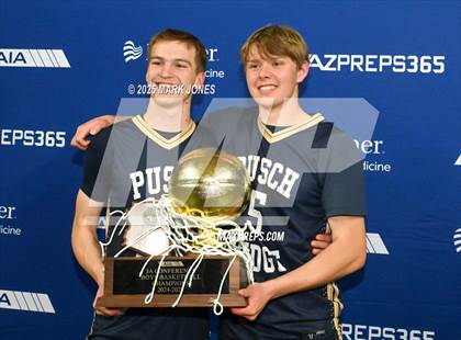 Thumbnail 2 in  Palo Verde vs. Pusch Ridge Christian Academy (AIA 3A Final - Awards) photogallery.