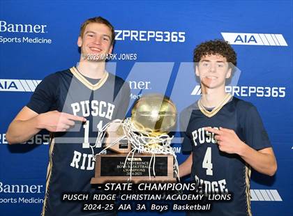 Thumbnail 1 in  Palo Verde vs. Pusch Ridge Christian Academy (AIA 3A Final - Awards) photogallery.