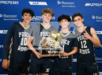 Thumbnail 1 in  Palo Verde vs. Pusch Ridge Christian Academy (AIA 3A Final - Awards) photogallery.