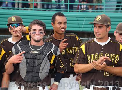 Thumbnail 2 in Yuba City vs. Colfax (CIF SJS D-3 Final) photogallery.