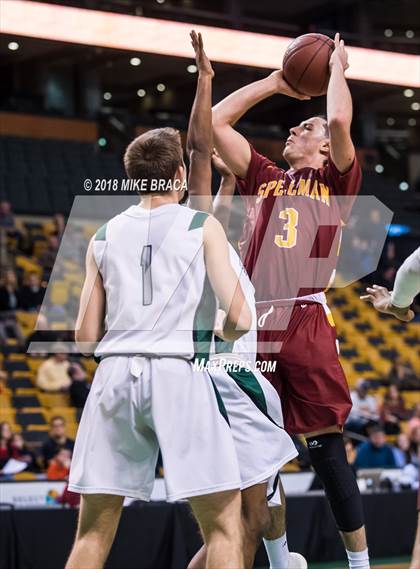Thumbnail 1 in Cardinal Spellman vs Mansfield (TD Garden Good Sports Invitational) photogallery.