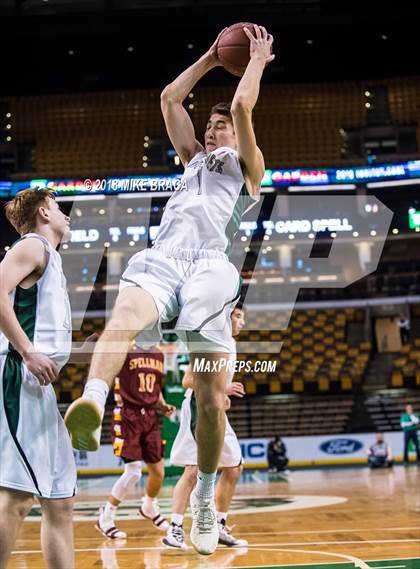 Thumbnail 3 in Cardinal Spellman vs Mansfield (TD Garden Good Sports Invitational) photogallery.