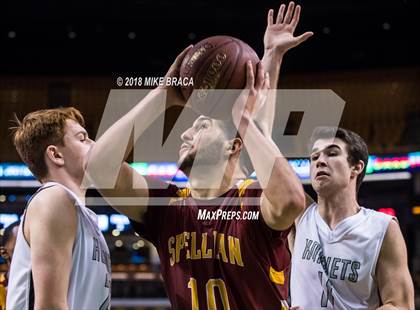 Thumbnail 2 in Cardinal Spellman vs Mansfield (TD Garden Good Sports Invitational) photogallery.