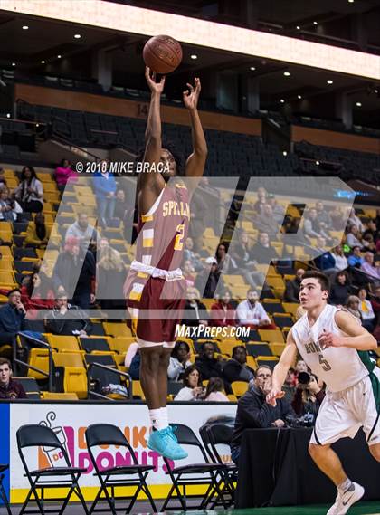 Thumbnail 3 in Cardinal Spellman vs Mansfield (TD Garden Good Sports Invitational) photogallery.