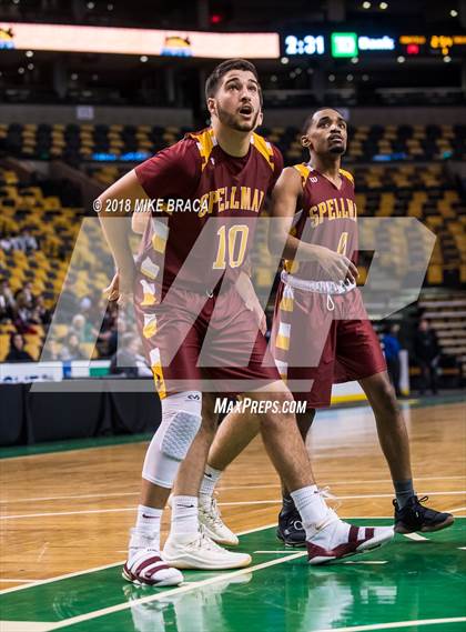 Thumbnail 3 in Cardinal Spellman vs Mansfield (TD Garden Good Sports Invitational) photogallery.